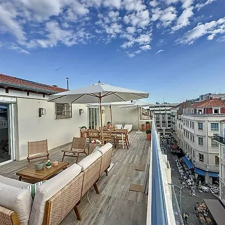 79m2 Penthouse, Palais Et Plages à 400m Rooftop Appartamento